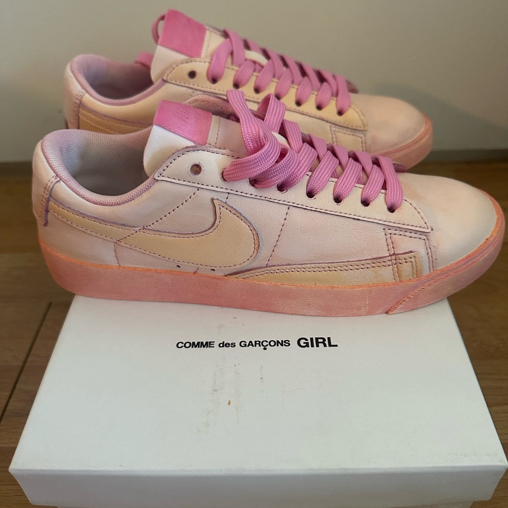 CDG Comme des Garcons GIRL Pink Nike Blazer